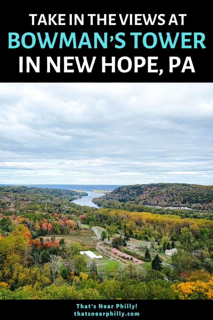 There is nothing like visiting Bowman's Hill Tower in New Hope, PA on beautiful fall day!