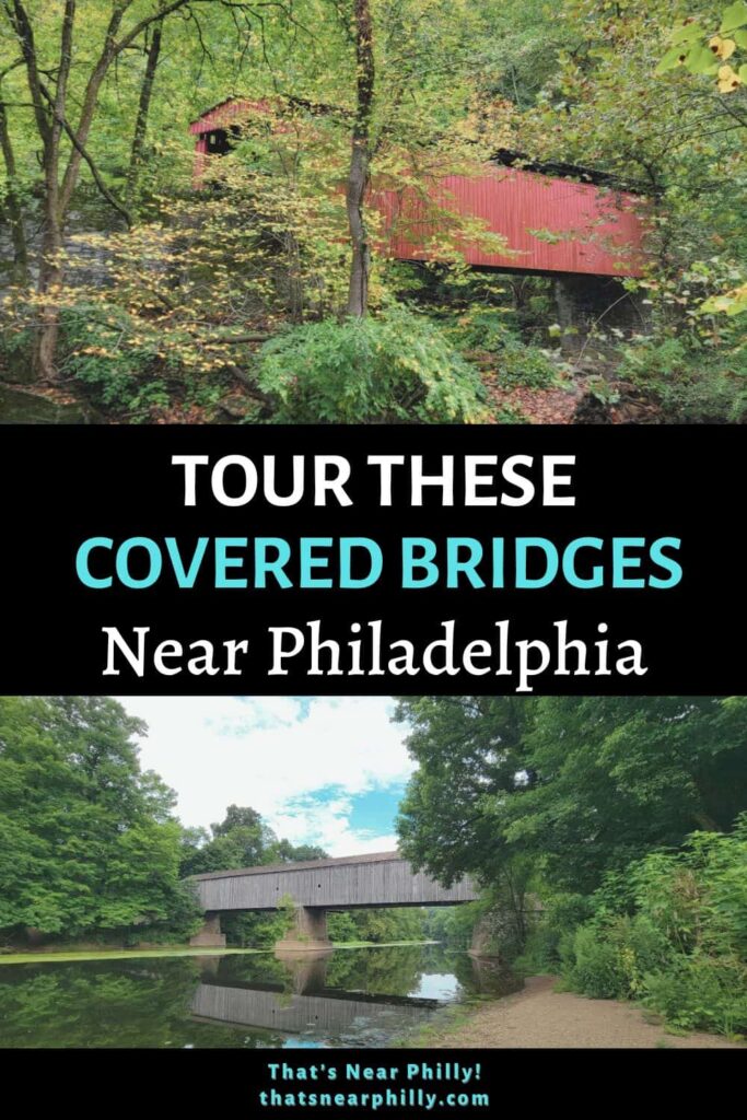 Enjoy a tour of the many covered bridges near Philadelphia, including the only covered bridge in a major city in the US!