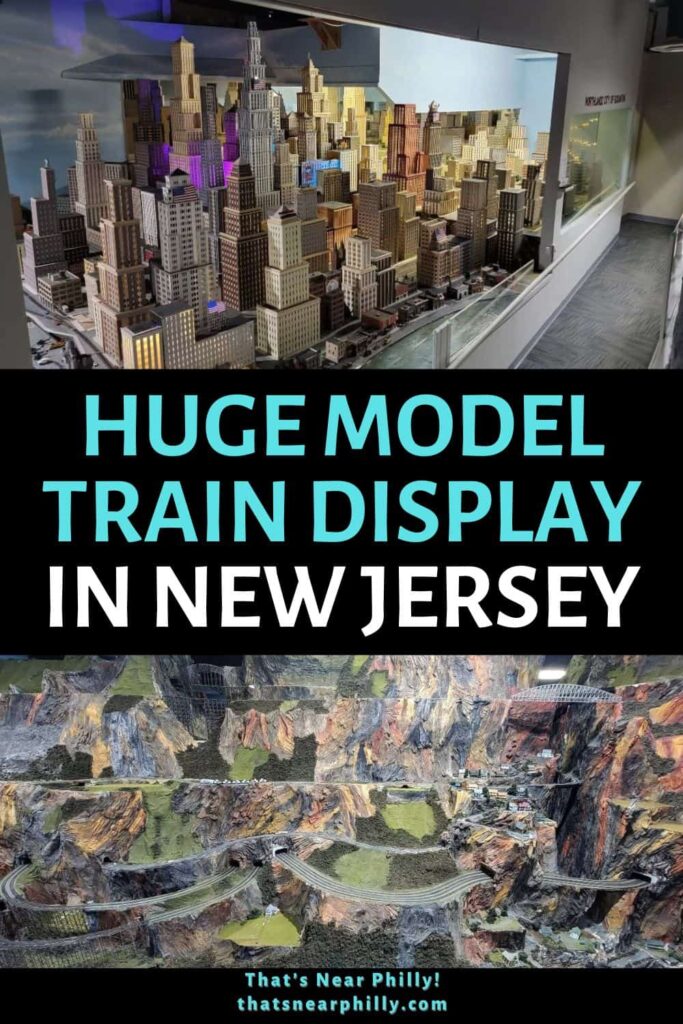 Northlandz Miniature Wonderland in Flemington NJ is a huge model train display, not far from Philadelphia and New York