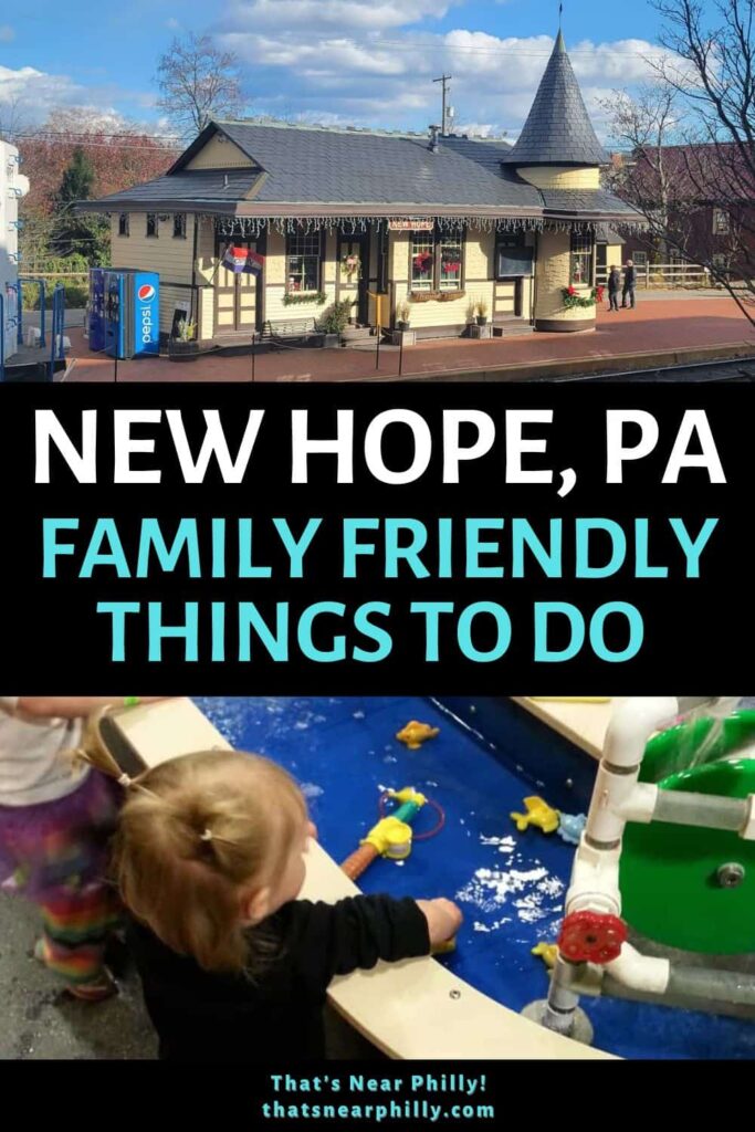 There are so many family friendly things to do in New Hope with kids! Whether it's enjoying the outdoors or playing inside.