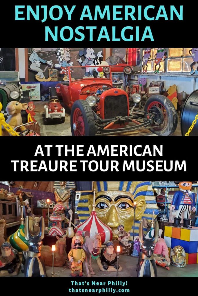 The American Treasure Tour Museum offers visitors a chance to enjoy childhood nostalgia and relive pop culture over the years